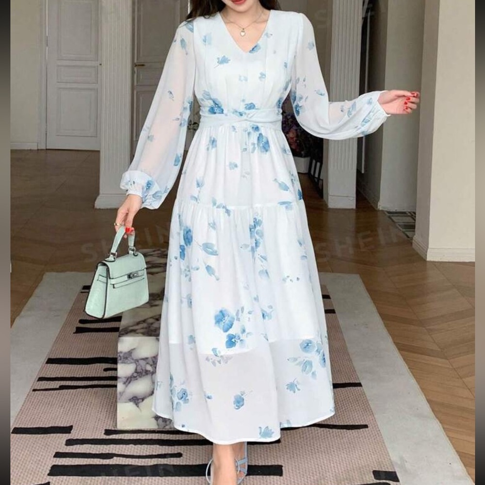 Flower printed Dress